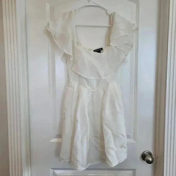 Something Navy Women's Ivory Dress - Picture 5 of 14